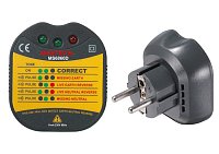 Тестер розеток Mastech MS6860D 